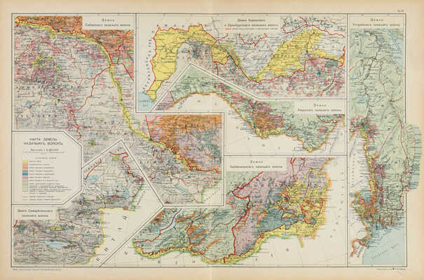 Карта земель Казачьих войск. № 37. СПб., [1914].